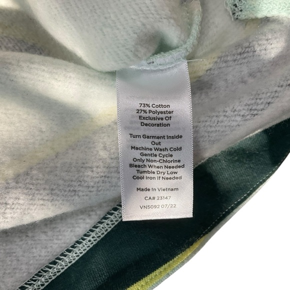 Talbots Classic French Terry Pullover - Goodies Stripe - Picture 7 of 9